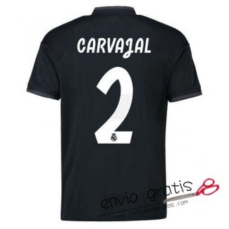 Camiseta Real Madrid Segunda Equipacion 2#CARVAJAL 2018-2019