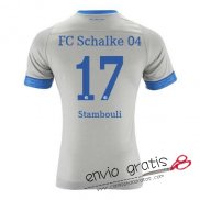 Camiseta Schalke 04 Segunda Equipacion 17#Stambouli 2018-2019