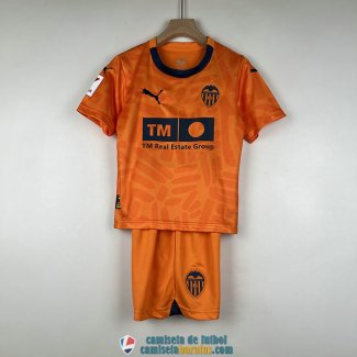 Camiseta Valencia Ninos Tercera Equipacion 2023/2024