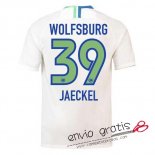 Camiseta VfL Wolfsburg Segunda Equipacion 39#JAECKEL 2018-2019