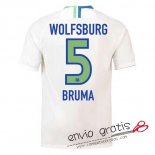 Camiseta VfL Wolfsburg Segunda Equipacion 5#BRUMA 2018-2019