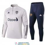 Leeds United Sudadera De Entrenamiento Grey + Pantalon 2020/2021 Leeds United Sudadera De Entrenamiento Grey + Pantalon 2020/2021