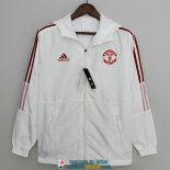 Manchester United Chaqueta Rompevientos White I 2022/2023