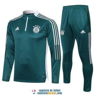 Bayern Munich Sudadera De Entrenamiento Green II + Pantalon Green II 2021/2022