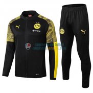 Borussia Dortmund Chaqueta Black + Pantalon 2019-2020