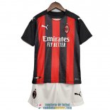 Camiseta AC Milan Ninos Primera Equipacion 2020/2021