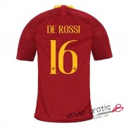 Camiseta AS Roma Primera Equipacion 16#DE ROSSI 2018-2019