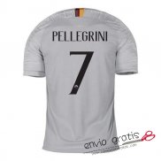 Camiseta AS Roma Segunda Equipacion 7#PELLEGRINI 2018-2019