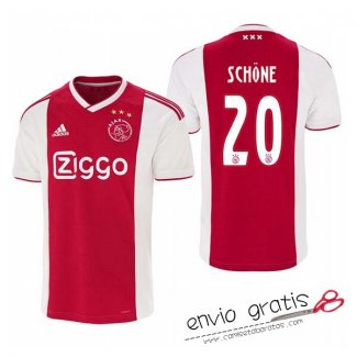 Camiseta Ajax Primera Equipacion 20#SCHONE 2018-2019