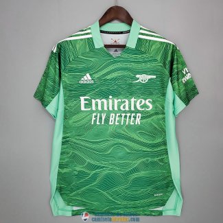 Camiseta Arsenal Portero Green 2021/2022