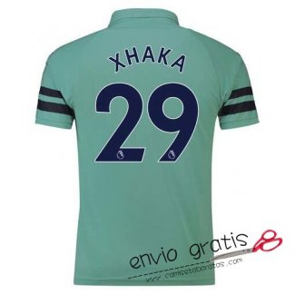 Camiseta Arsenal Tercera Equipacion 29#XHAKA 2018-2019