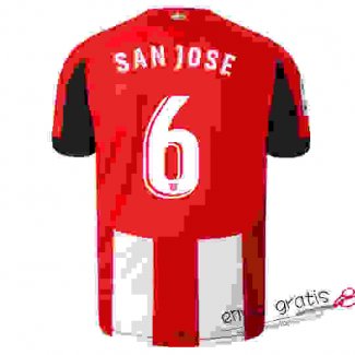 Camiseta Athletic Bilbao Primera Equipacion 6#SAN JOSE 2019-2020