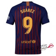 Camiseta Barcelona Primera Equipacion 9#SUAREZ 2018-2019