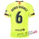 Camiseta Barcelona Segunda Equipacion 6#DENIS SUAREZ 2018-2019