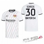 Camiseta Bayer Leverkusen Segunda Equipacion 30#SCHRECK 2018-2019