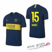 Camiseta Boca Juniors Primera Equipacion 15#NANDEZ 2018-2019