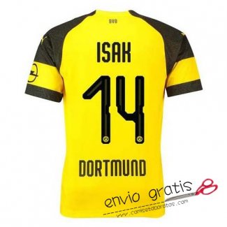 Camiseta Borussia Dortmund Primera Equipacion 14#ISAK 2018-2019