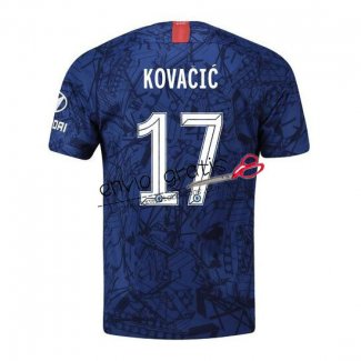 Camiseta Chelsea Primera Equipacion 17 KOVACIC 2019-2020 Cup