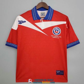 Camiseta Chile Retro Primera Equipacion 1998/1999