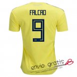 Camiseta Colombia Primera Equipacion 9#FALCAO 2018