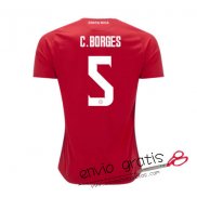 Camiseta Costa Rica Primera Equipacion 5#C.BORGES 2018