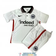 Camiseta Eintracht Frankfurt Ninos Segunda Equipacion 2020/2021
