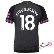 Camiseta Everton Segunda Equipacion 18#SIGURDSSON 2018-2019