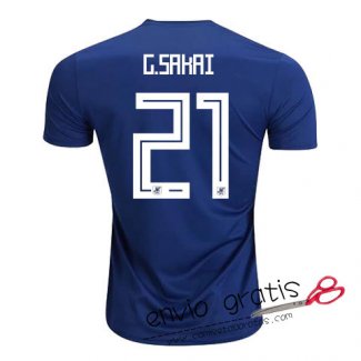 Camiseta Japon Primera Equipacion 21#G.SAKAI 2018