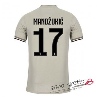Camiseta Juventus Segunda Equipacion 17#MANDZUKIC 2018-2019