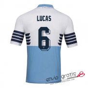Camiseta Lazio Primera Equipacion 6#LUCAS 2018-2019