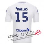 Camiseta Leeds United Primera Equipacion 15#DALLAS 2018-2019 Camiseta Leeds United Primera Equipacion 15#DALLAS 2018-2019