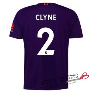 Camiseta Liverpool Segunda Equipacion 2#CLYNE 2018-2019