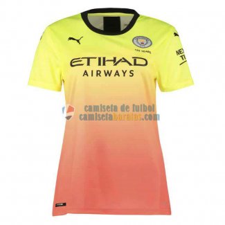 Camiseta Manchester City Mujer Tercera Equipacion 2019-2020