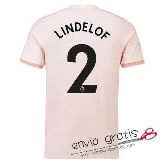 Camiseta Manchester United Segunda Equipacion 2#LINDELOF 2018-2019