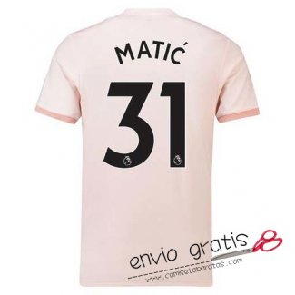 Camiseta Manchester United Segunda Equipacion 31#MATIC 2018-2019