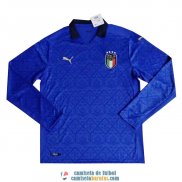 Camiseta Manga Larga Italia Primera Equipacion 2020/2021