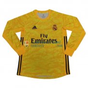 Camiseta Manga Larga Real Madrid Primera Equipacion Portero 2019-2020