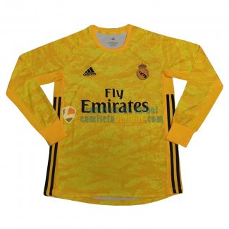 Camiseta Manga Larga Real Madrid Primera Equipacion Portero 2019-2020