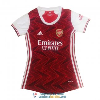 Camiseta Mujer Arsenal Primera Equipacion 2020/2021