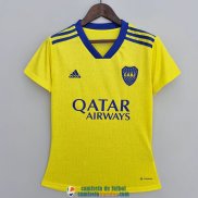 Camiseta Mujer Boca Juniors Tercera Equipacion 2022/2023