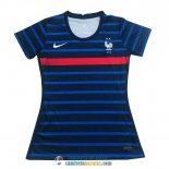 Camiseta Mujer Francia Primera Equipacion EURO 2020
