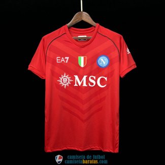 Camiseta Napoli Portero Red 2023/2024