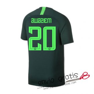 Camiseta Nigeria Segunda Equipacion 20#AWAZIEM 2018