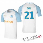 Camiseta Olympique Marseille Primera Equipacion 21#SARI 2018-2019