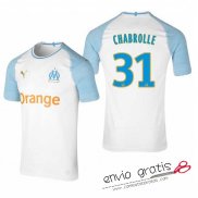 Camiseta Olympique Marseille Primera Equipacion 31#CHABROLLE 2018-2019