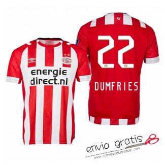 Camiseta PSV Eindhoven Primera Equipacion 22#DUMFRIES 2018-2019