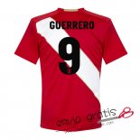 Camiseta Peru Segunda Equipacion 9#GUERRERO 2018