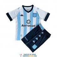 Camiseta Racing Club Ninos Primera Equipacion 2021/2022