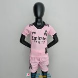 Camiseta Real Madrid Ninos Y3 Edition Pink 2022/2023