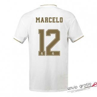 Camiseta Real Madrid Primera Equipacion 12#MARCELO 2019-2020